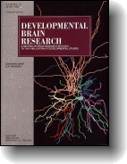 Developmental Brain Research journal cover