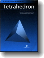 Tetrahedron journal cover